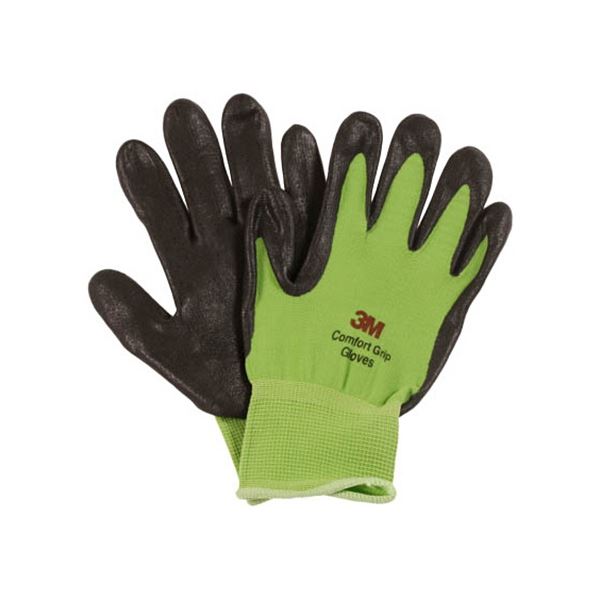 (まとめ) 3M 一般作業用 コンフォートグリップグローブ グリーン Lサイズ GLOVE GRE L 1双 (×5セット)