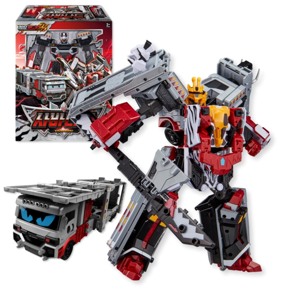 【韓国公式】メタルカードボットW サバナード SAVANNARD 変身ロボット