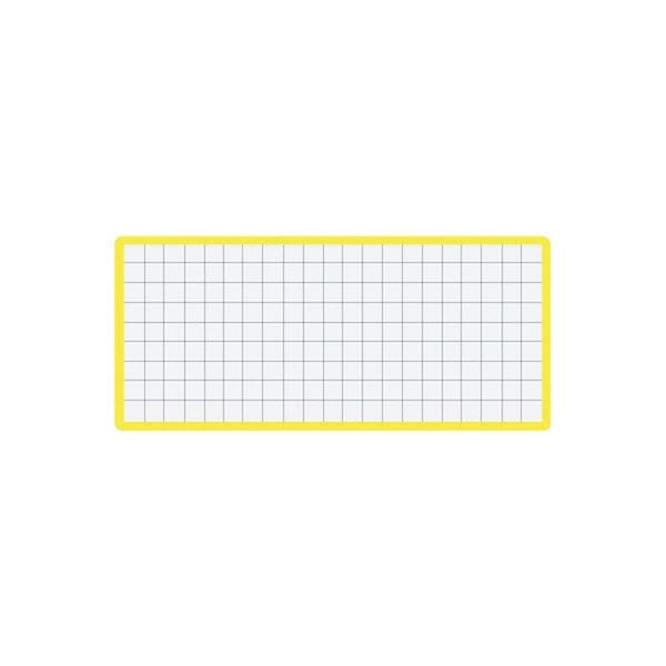 （まとめ）コクヨ マグネット見出し43×104mm 黄 マク-412Y 1セット（10個）(×2セット)