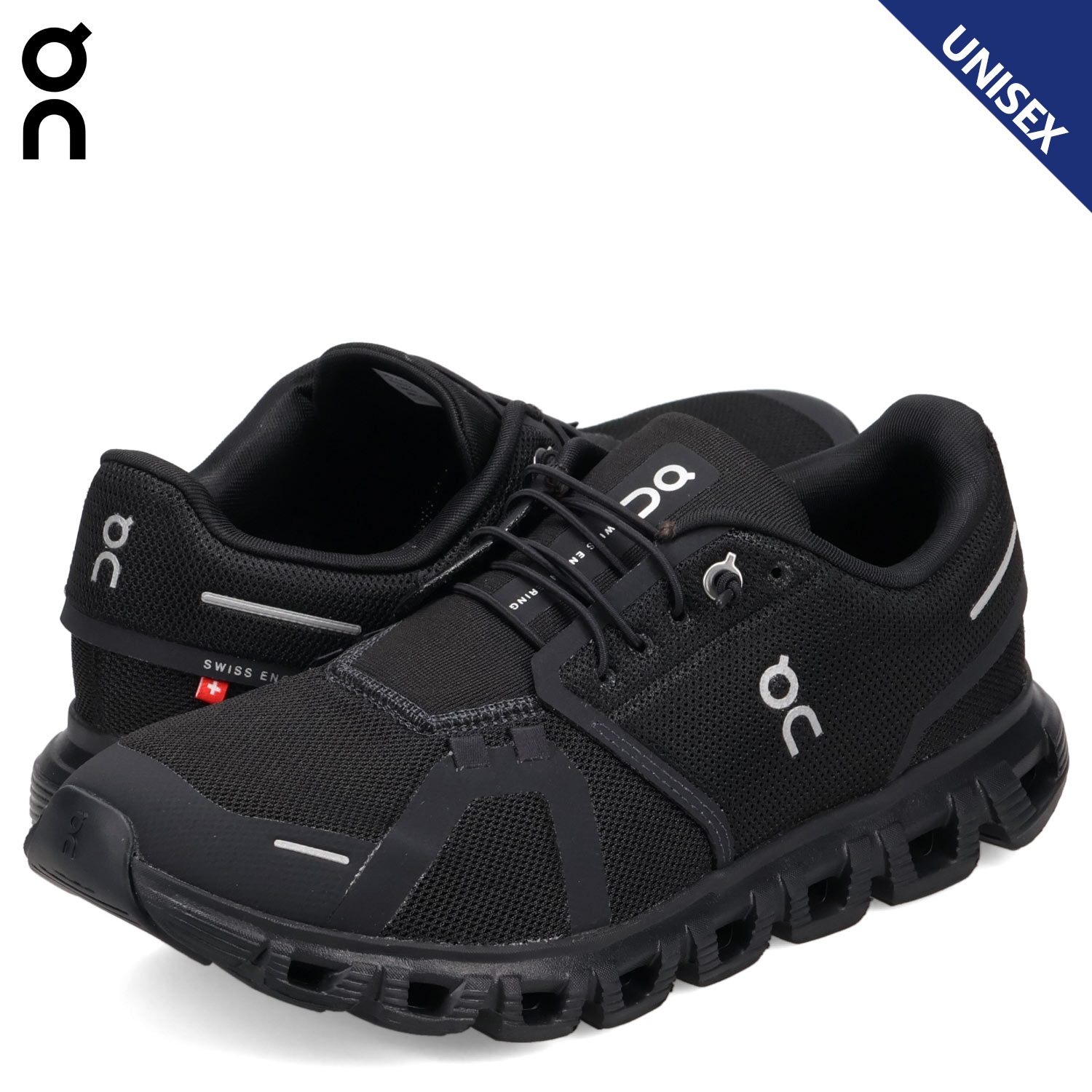 スニーカー クラウド 6 メンズ レディース ブラック 黒 3WF10061043