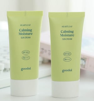 goodal [1+1]クダル 澄んだドクダミ 鎮静水分 日焼け止め 50ml