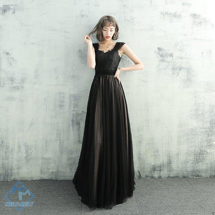 カラードレス 黒 演奏会用ドレス パーティードレス ウェディングドレス ロングドレス 発表会 結婚式