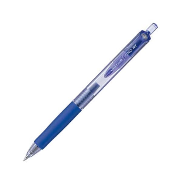 (まとめ) 三菱鉛筆 ゲルインクボールペンユニボール シグノ RT ノック式 0.38mm 青 UMN103.33 1本 (×100セット)