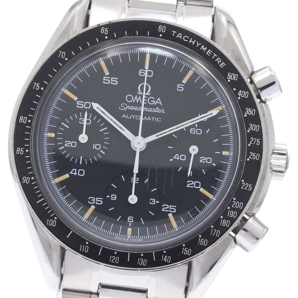 オメガ OMEGA 3510.50 スピードマスター クロノグラフ 自動巻き メンズ 保証書付き_904301【中古】