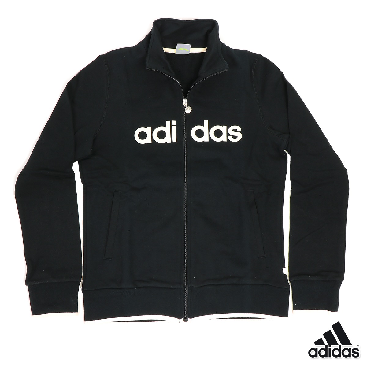 フルジップ ロングスリーブ ウェア レディース/女性用 ジャージ ブラック M/L RA703