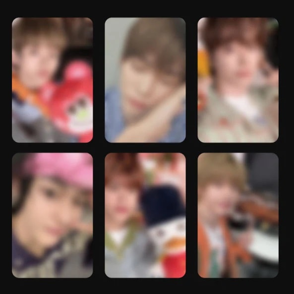 [6種セット] RIIZE - The 1st Mini Album RIIZING Epilogue FILM Ver. SMSTORE POB LUCKY DRAW PHOTO CARD 新品