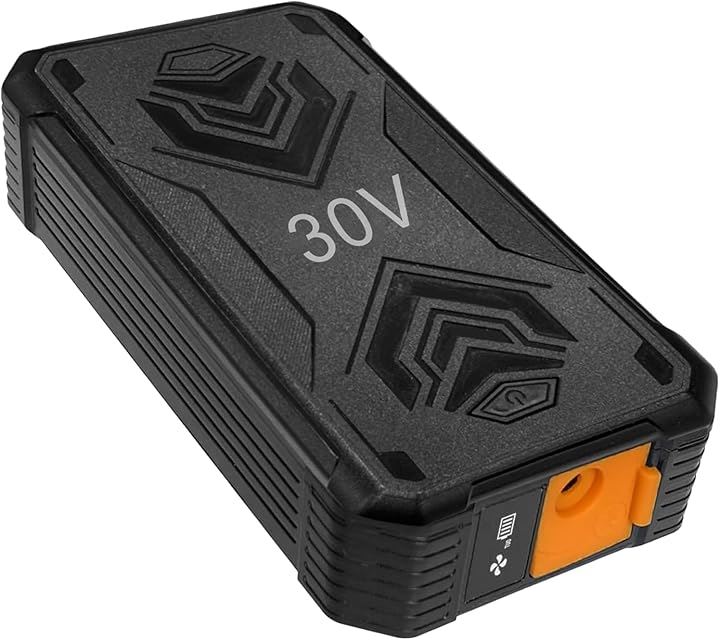 空調作業服用 バッテリー 30V高出力 30000mAh コンパクト 大容量 4段階風力調節 Type-C急速充電 DC/USB出力ポート付き ファン付きベスト ファン用 軽量 旅行/出張