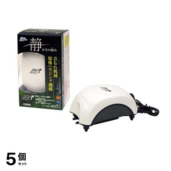 ニッソー エアーポンプ サイレントβ-120 1個入 5個セット