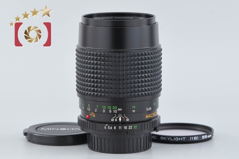 MINOLTA ミノルタ MD MACRO ROKKOR 100mm f/4