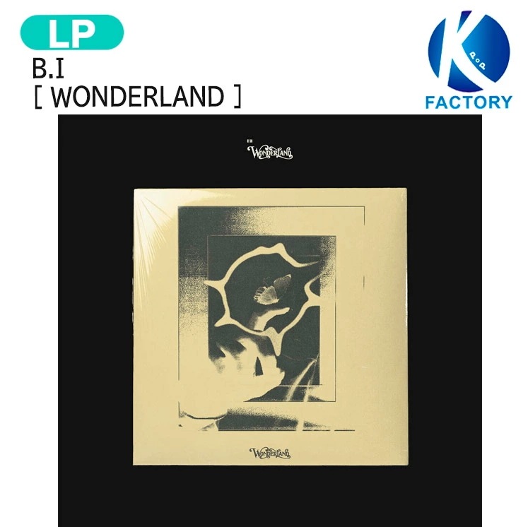 国内発送 B.I LP Ver [ WONDERLAND ] 3rd full Album / 1次予約