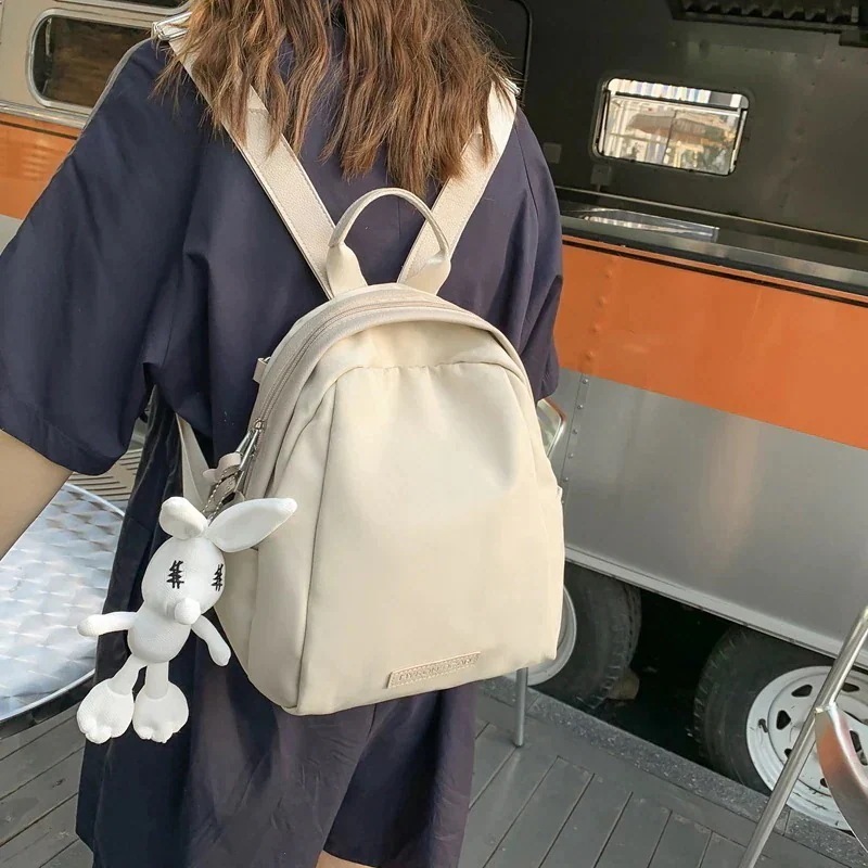 今すぐ欲しい！バックパック 男女兼用 女子中学生用ランドセル 和風 シンプル インススタイル ニッチ 無地 バックパック 女子中学生 レトロ フォレストスタイル