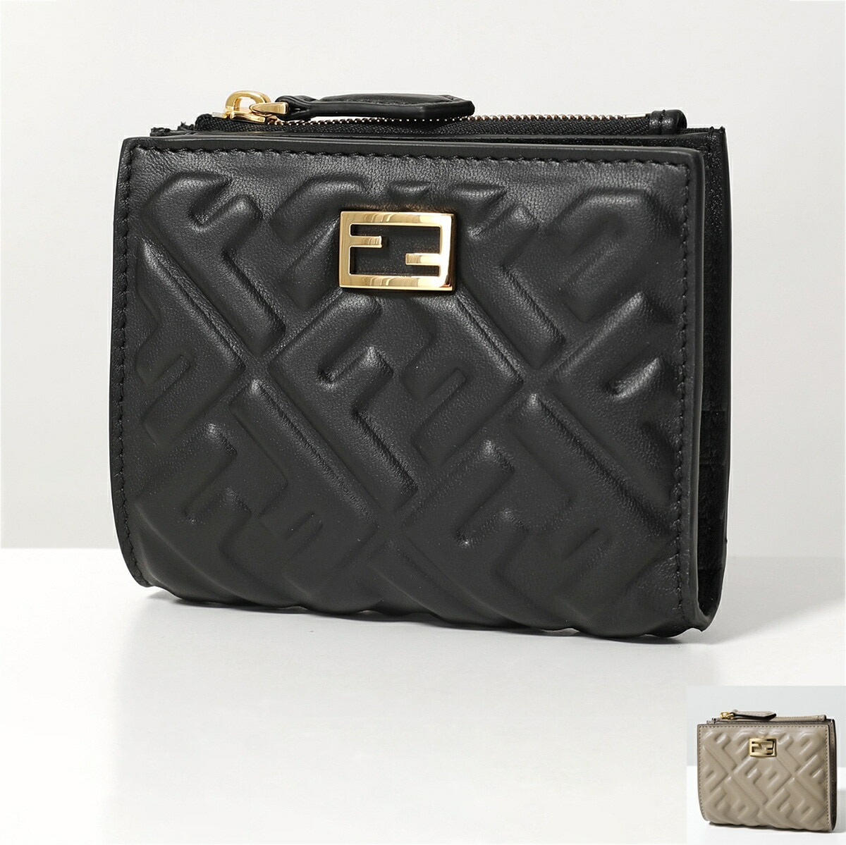 FENDI フェンディ 二つ折り財布 SMALL WALLET SL NAPPA MATISSE