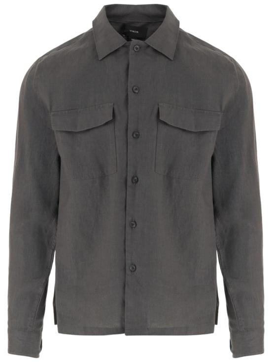 VINCE Men Shirts M15161606037SLA Grey