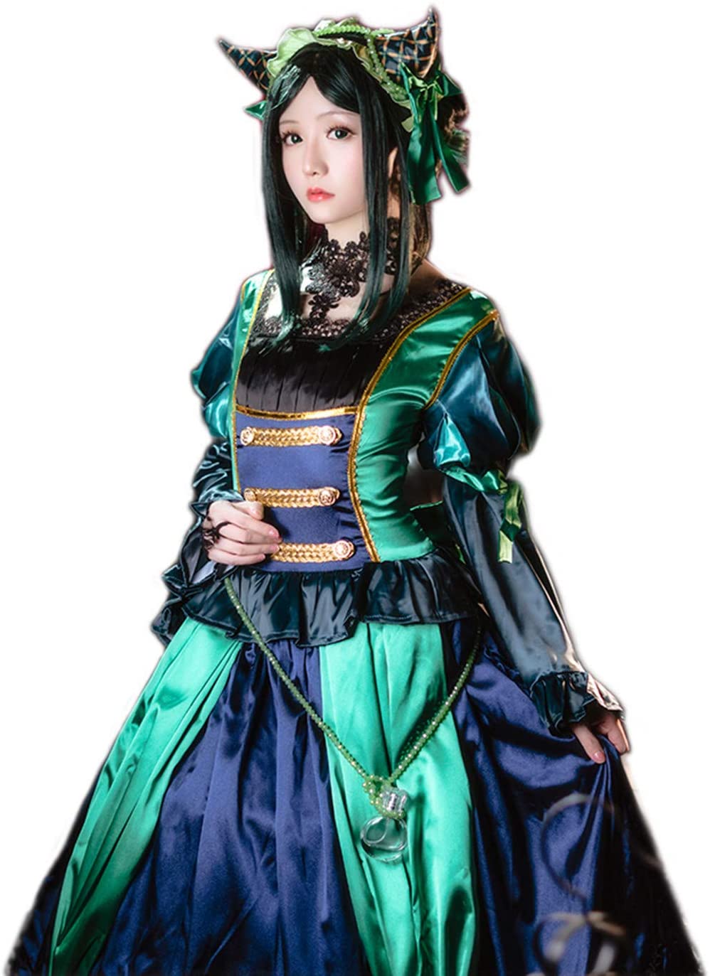 黒執事 コスプレ 衣装 綠魔女 価格 交渉 送料無料 コスチューム はで 緑 ウィ 洋服