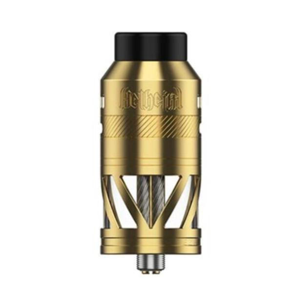 ヘルべイプ Hellvape Helheim S RDTA アトマイザー トップフィリングデザイン 810ゴールド