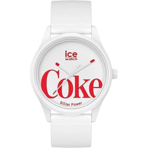 アイスウォッチ 腕時計 ユニセックス ICE-WATCH&COCA-COLA アイスウォッチ&コカ・コーラ ICE-018513 ホワイト Ice solar 太陽電池
