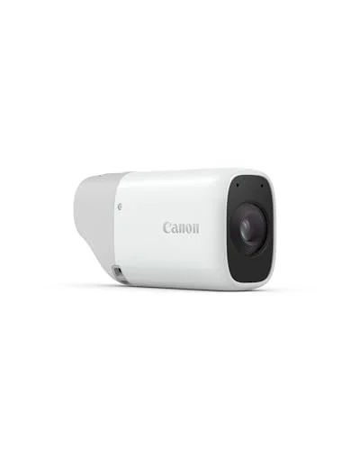 色：ホワイト Canon コンパクトデジタルカメラ PowerShot ZOOM 写真と動画が撮れる
