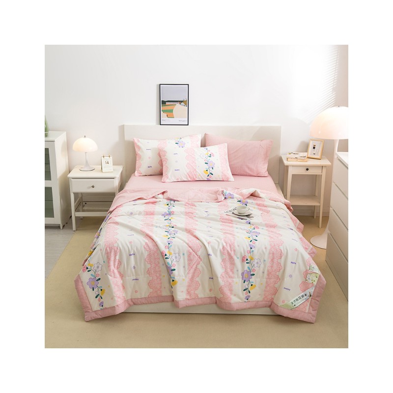 純綿夏薄い布団 洗濯機で洗える