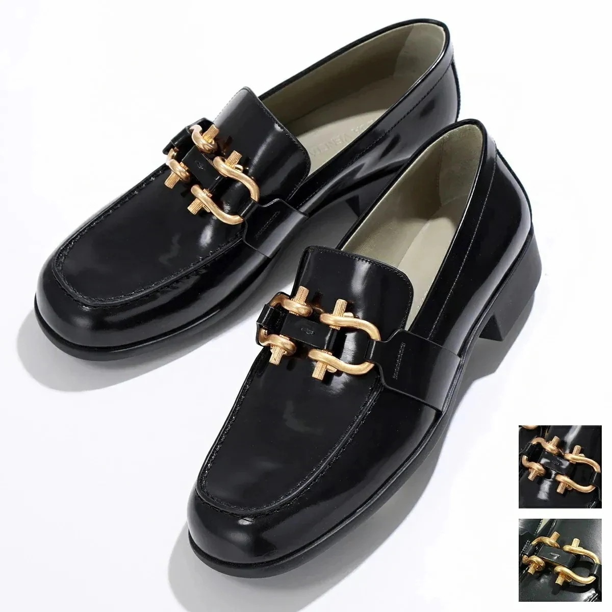 BOTTEGA VENETA ボッテガヴェネタ ローファー 708902 V28R0 レディース ムッシュローファー レザー シューズ 靴 カラー2色 【mega】