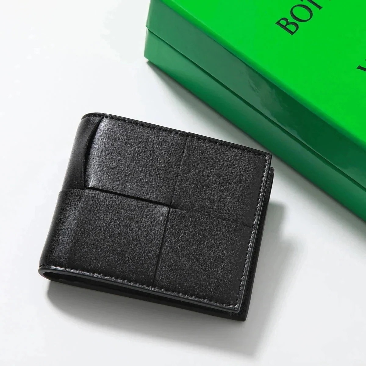 BOTTEGA VENETA ボッテガヴェネタ 二つ折り財布 CASSETE カセット 749455 VBWD2 メンズ マキシイントレチャート ミニ財布 小銭