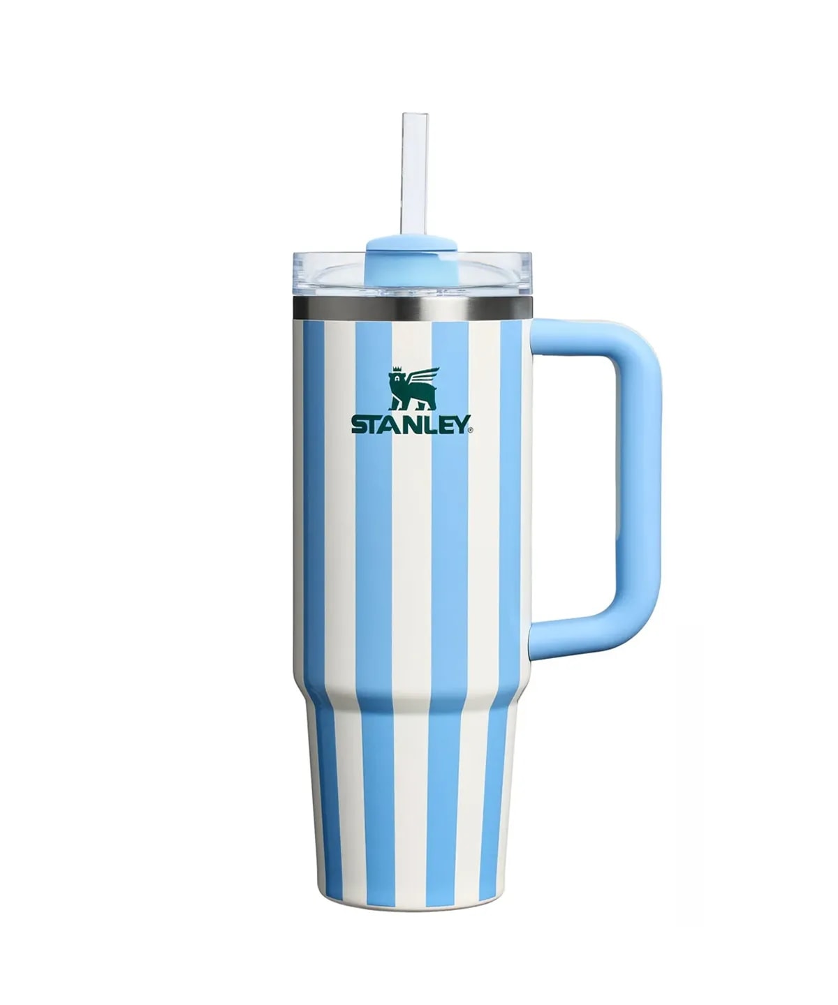 クエンチャー H2.0 フローステート タンブラー 887ml コーンフラワー ブルー ストライプ 10-10829-0643
