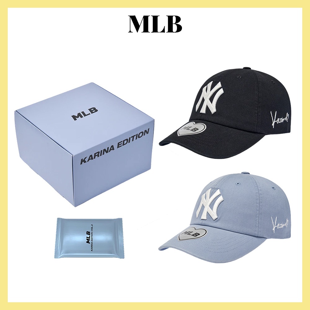 正規品【MLB x Karina】Signature Unstructured Ball Cap