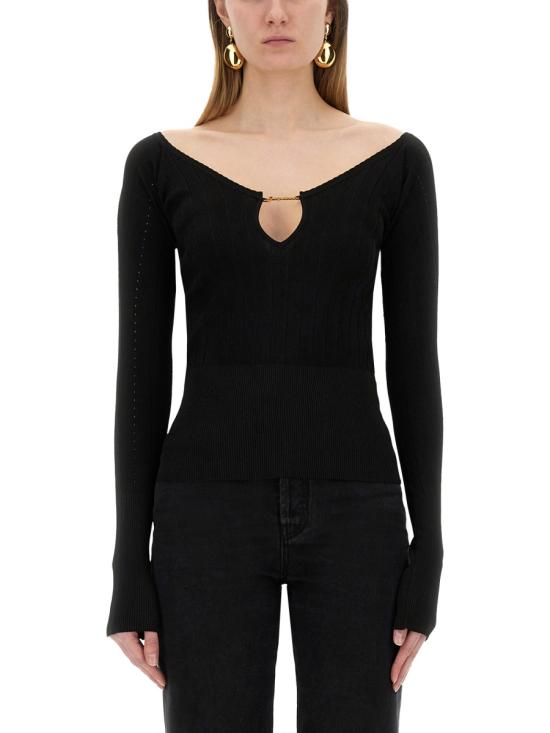 JACQUEMUS Women Tops 241KN357 2358990 BLACK