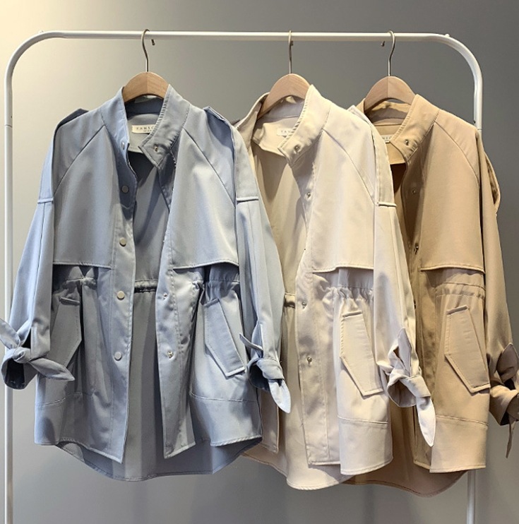 アウター デート モテアイテム トレンチコート ミモレ丈 長袖 コットン 可愛い きれいめ 上品 おしゃれ かっこいい 可愛い ラブリー キュート ガーリー クール モード系 セクシー