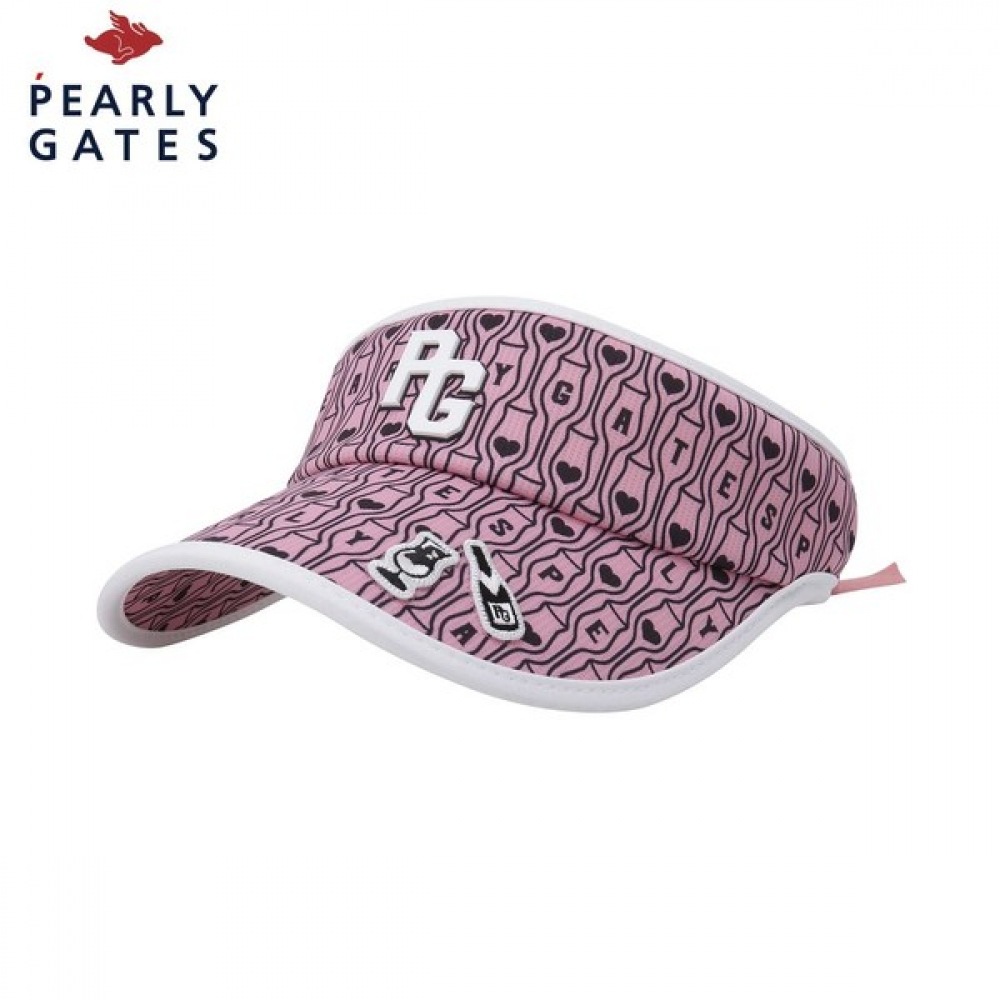 (パリゲイツ) 女性用ラバーロゴワッペン柄サンバイザー 8,095円