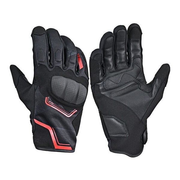 D61218 (Daytona) バイク用 グローブ 春夏 手のひら本革(ヤギ革) ハードプロテクター スマホ対応 アーバンプロテクティブグローブ DG-017 レッド XLサイズ 61218 5,561円