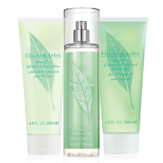 グリーンティー ボディケア 3種類ギフトセット ボディローション/バス＆シャワージェル/ボディミスト
