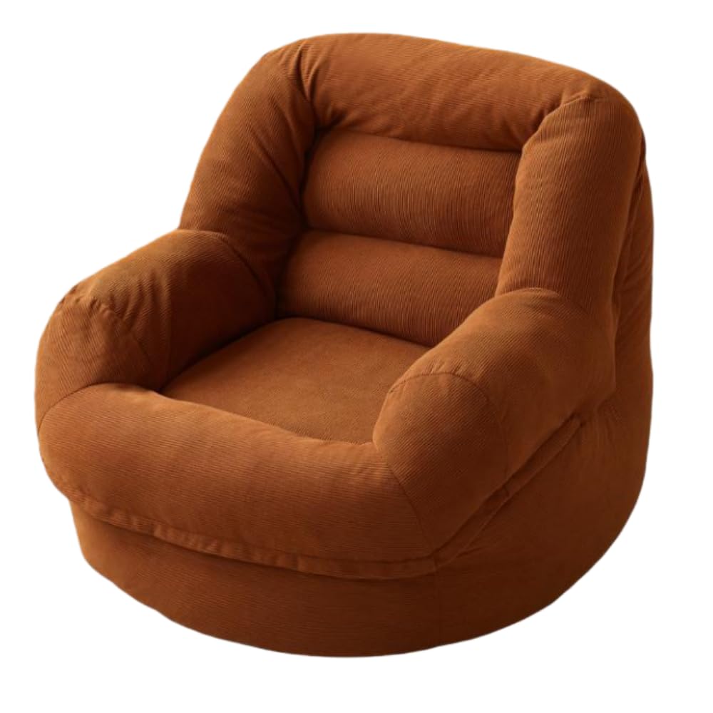 AOUTNクッションソファー ソファー 座椅子 圧縮梱包 1人掛けソファ シンプル フロアソファー 座る 可愛い外観 実用性 コンパクト 包まれる感じ コスパ最高 耐荷重150ｋｇ ふわふわ感 圧力分 8,519円