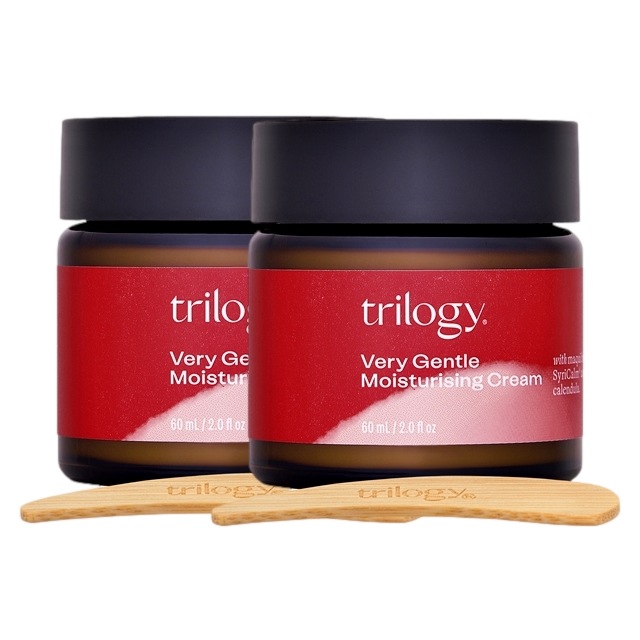 トリロジー ジェントル モイスチュアライジング クリーム 60ml(ジャータイプ） x 2 お得な2個セット