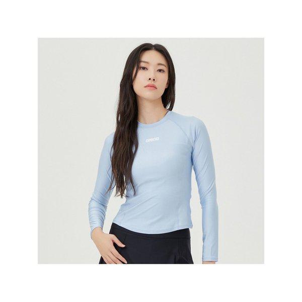 ニューウェーブ レギュラーフィット セミクロップ ラッシュガード A4BL1QR46SBL 5,608円