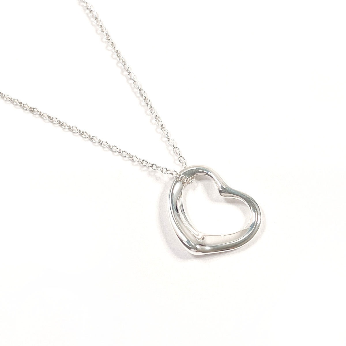 エルサペレッティ オープンハート ネックレス シルバー シルバー925 レディース