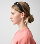 Qoo10] マリテフランソワジルボー サークルロゴサテンヘアバンド