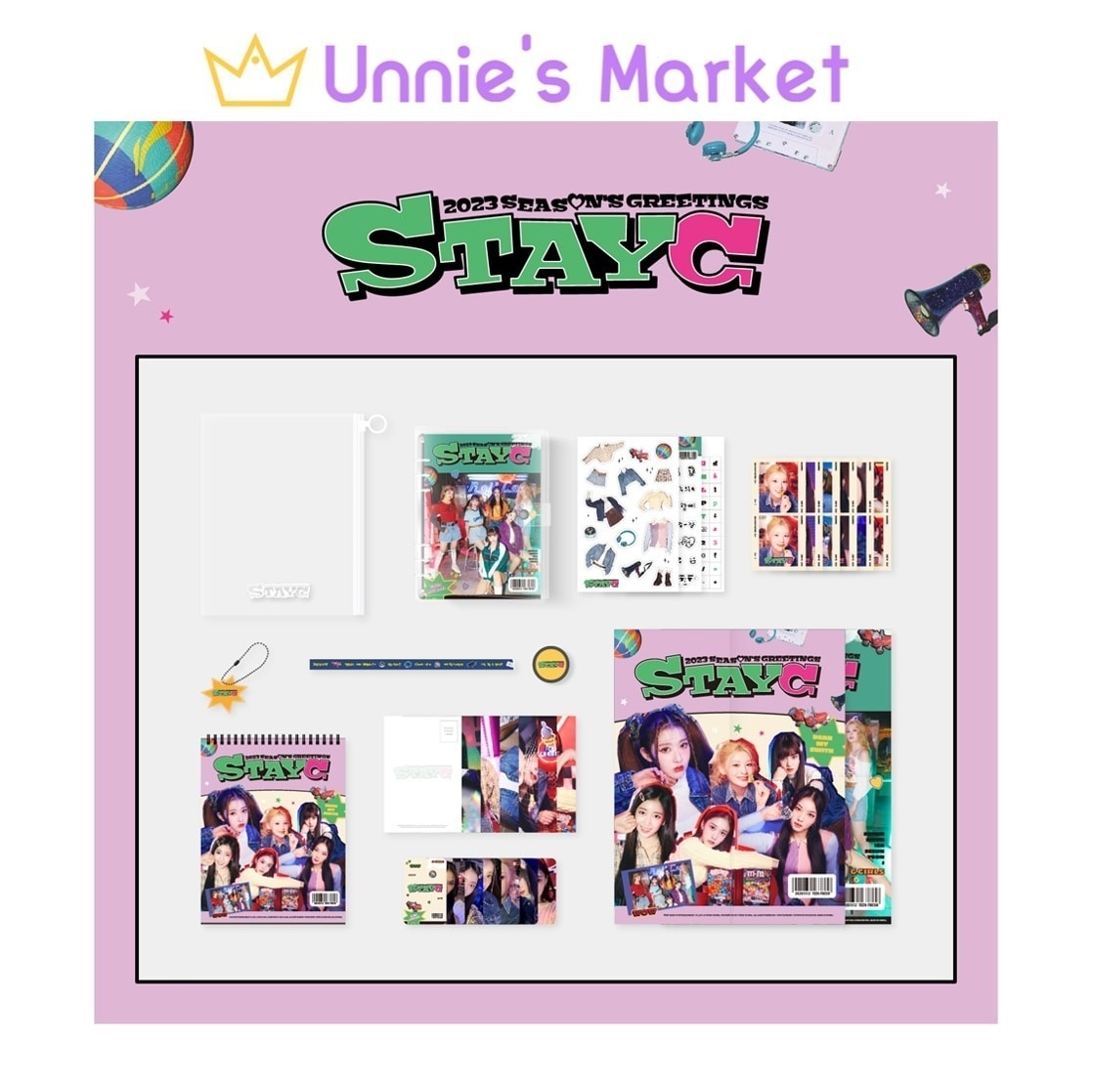 STAYC 2023 SEASON’S GREETINGS + Free Gift(fan-made photocard 1ea)