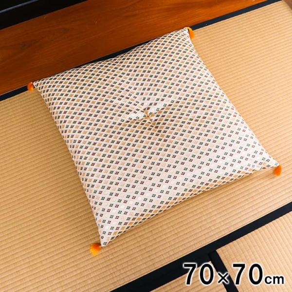 白虎 い草 い草座布団 低反発座布団 座布団 御前座布団 仏前座布団 国産 日本製 仏前 法事 お盆 贈り物 金襴 和室 お手入れ簡単 夏 抗菌防臭BKTOZ7070