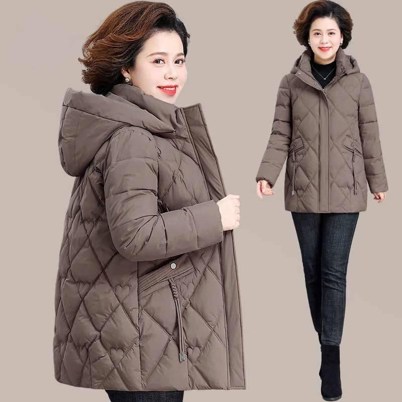 秋服 レディース ファッション オシャレ カワイイ シンプル 大人カワイイ 大きいサイズ 冬 ダウン ジャケット スタイル 秋冬 綿