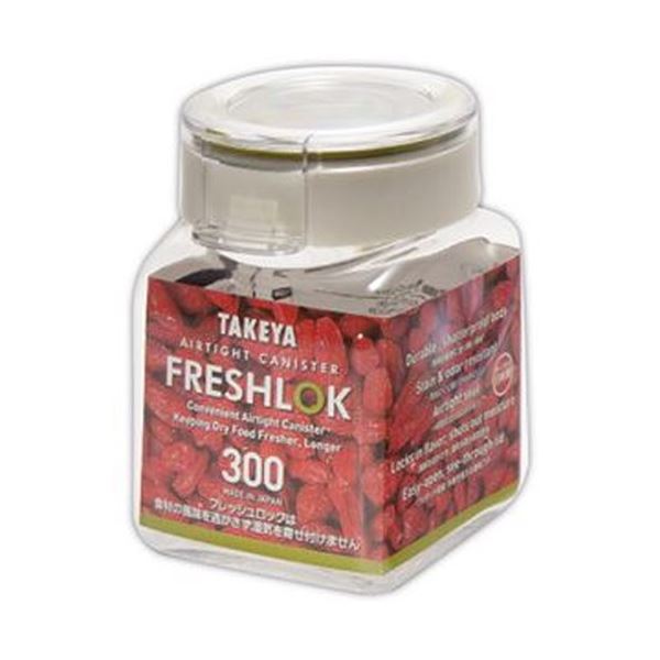 （まとめ）タケヤ化学工業 TAKEYAフレッシュロック 角型 300ml 1個[x50セット]