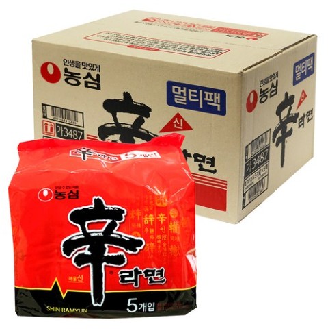 韓国辛い辛ラーメン120g 40個