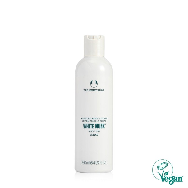 【The body shop】 センテッド ホワイト マスク ボディ ローション 250ML 贈呈品なくなり次第贈呈終了