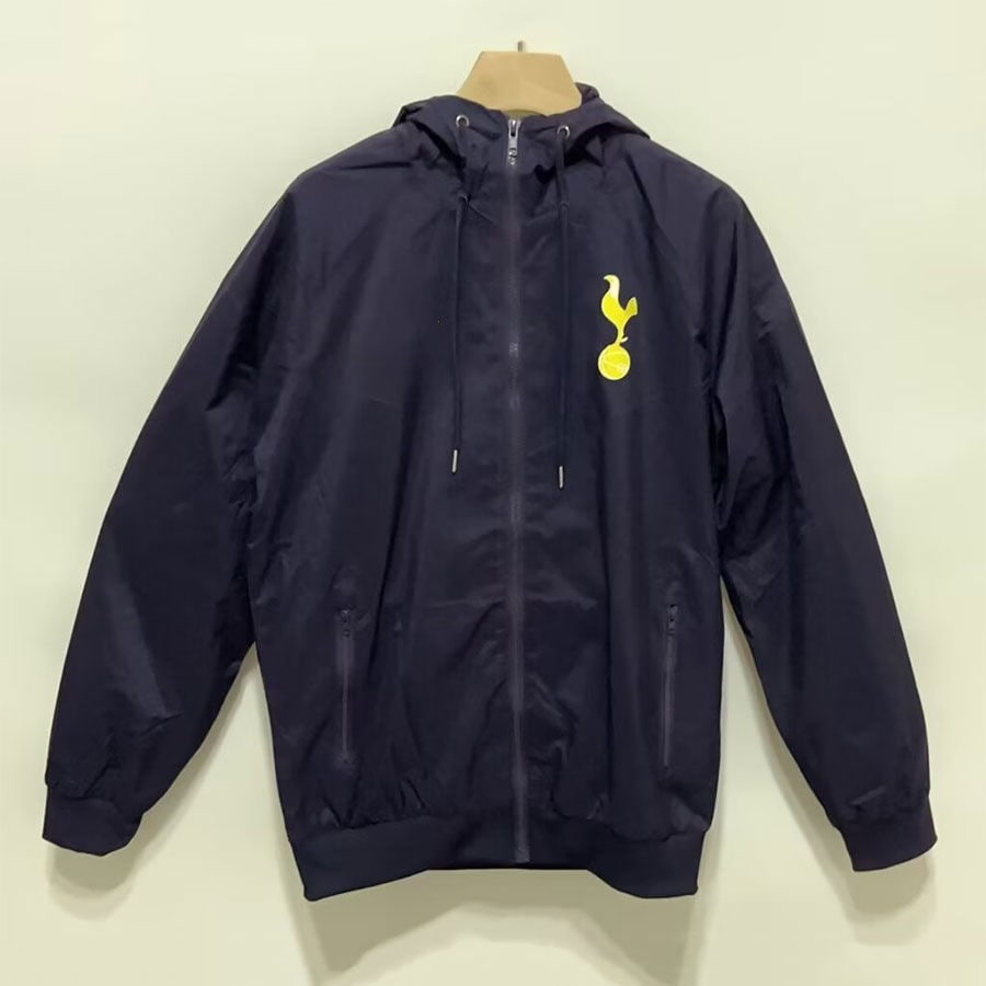 2425 トッテナム トレーニングユニフォーム出演ユニフォームメンズ長袖ジャケットウインドブレーカーサッカーユニフォーム秋冬スポーツ試合前ユニフォーム