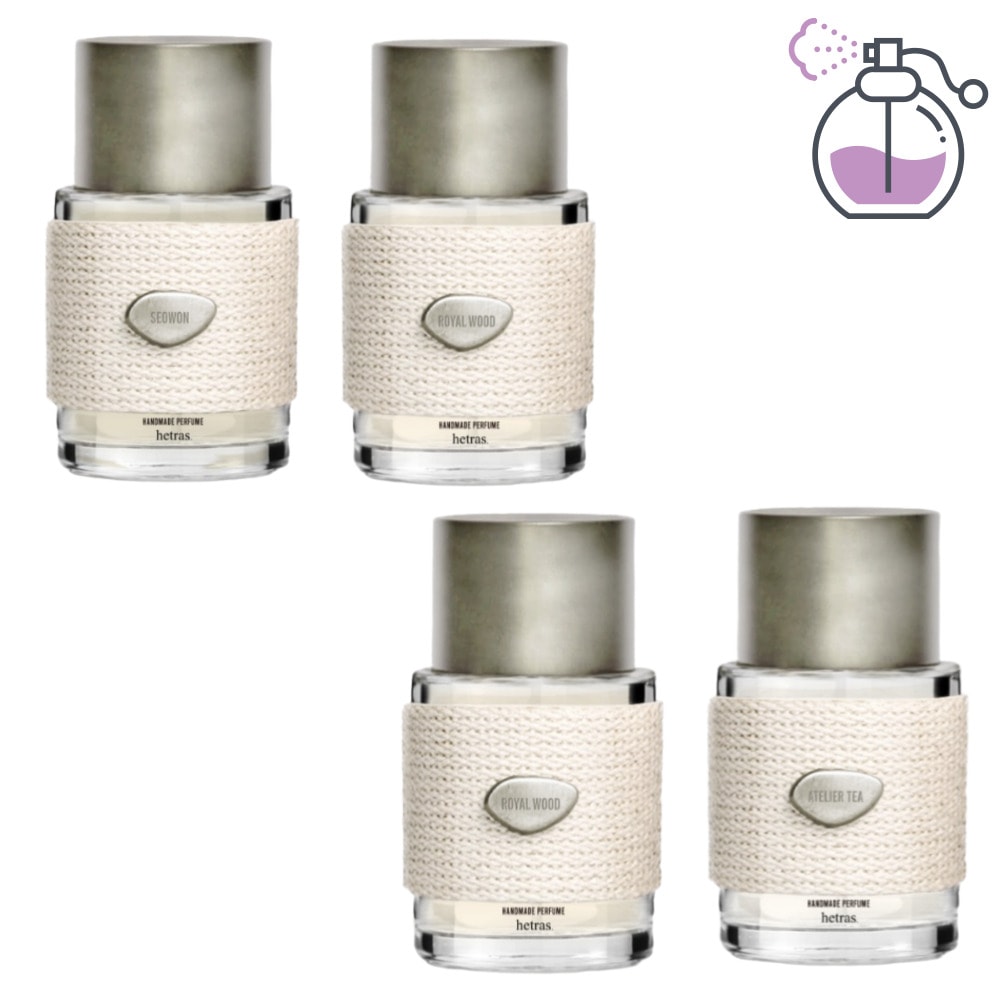 【ATEEZ JONGHO PICK】 Handmade Perfume 50ml / Royal Wood / Boutique Cotton / Atelier Tea / Seowon