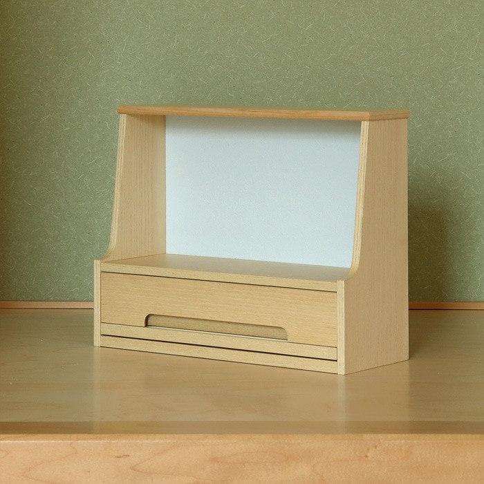 インテリアミニ仏壇 Ayase アヤセ IBA-003 ナチュラル/ライトブルー