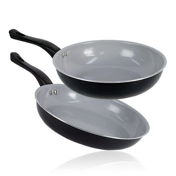 ドイツ オスベル セラミック フライパン 深型フライパン セット フライパン28cm + 深型フライパン28cm