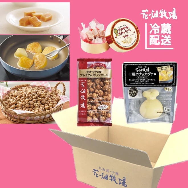 花畑牧場　わくわくドキドキ！お楽しみ福袋Ｉ（生キャラメルお菓子チーズ）【冷蔵配送】