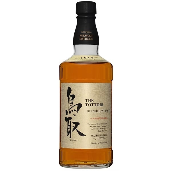 【送料無料】松井酒造 マツイウイスキー 鳥取 バーボンバレル 金ラベル 43度 700ml1ケース/12本【北海道沖縄県東北四国九州地方は必ず送料がかかります】