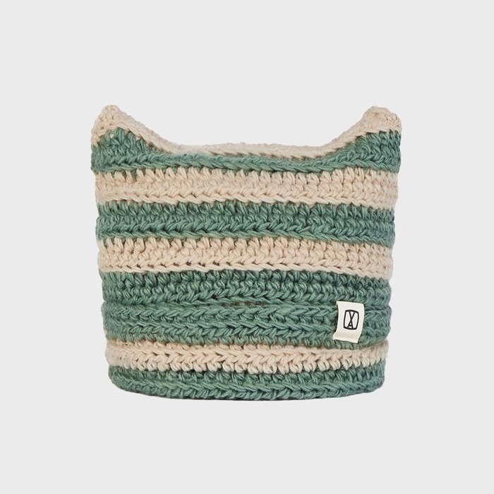 ジーコ着用スクエアラベルストライプクロシェビのグリーン/韓国の人気ブランド 韓国正規品 韓国の人気商品 韓国ファッション 韓国ジュエリー デイリーアクセサリー SNSで人気 韓国ファッション 韓国 5,442円