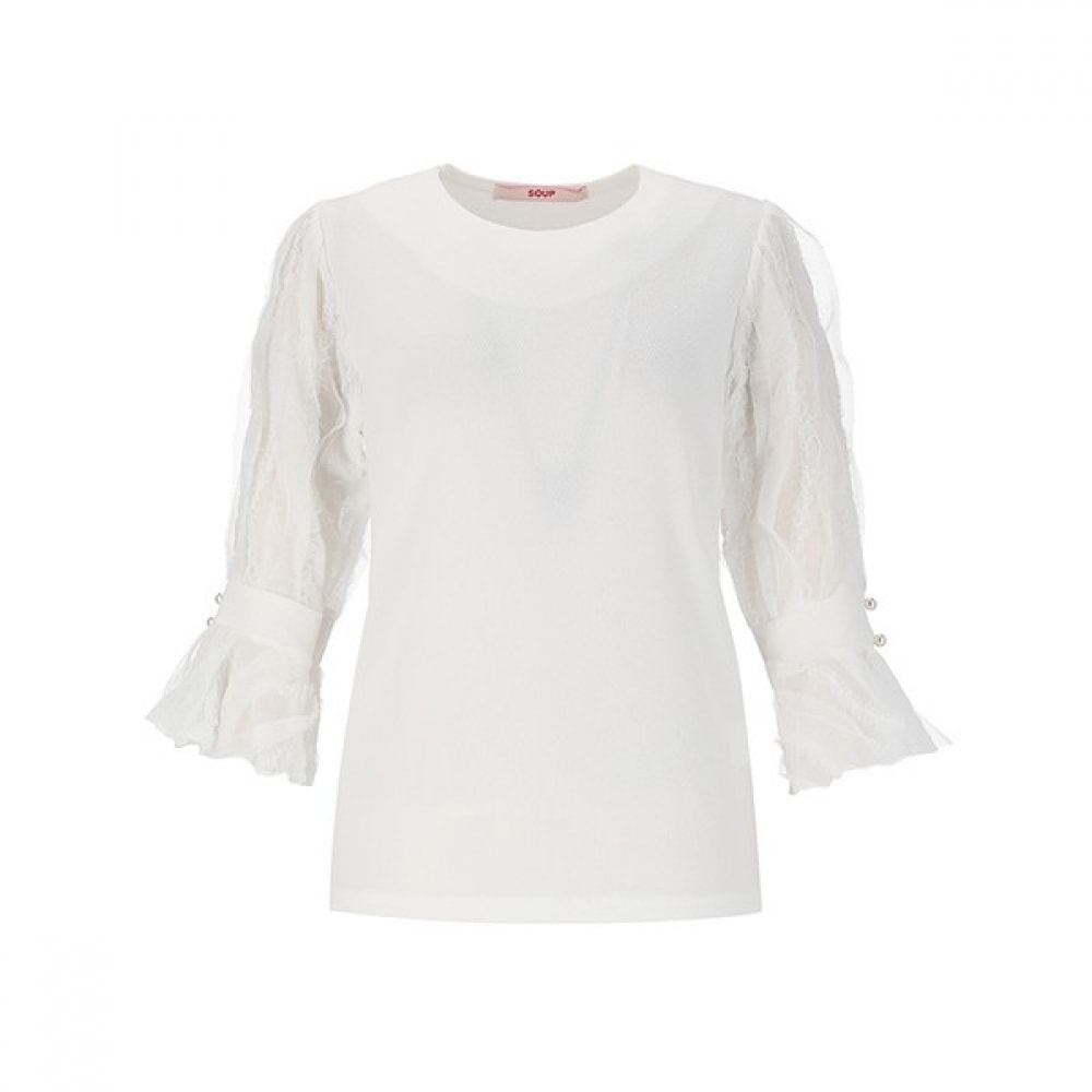 (フォレスト) シースルースリーブTシャツ (OY4LTT0)